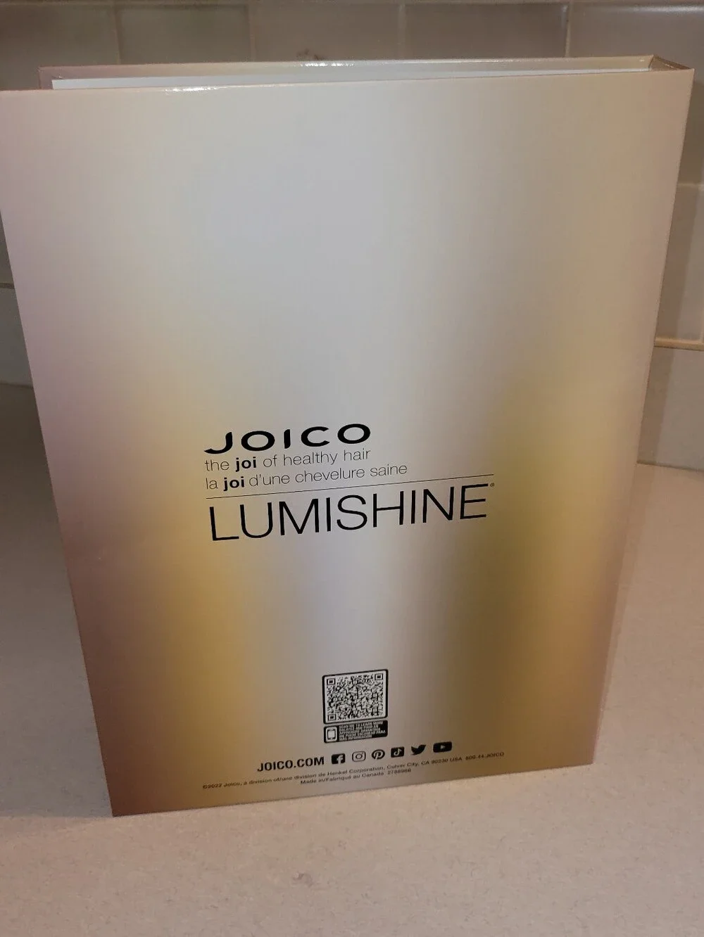 Joico Lumishine Swatch Book